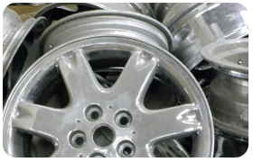 Aluminum Wheels and Rims recycling in Maryland