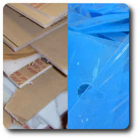 Plastic recycling Acrylic Scrap