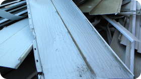 Aluminum Siding Scrap Yard